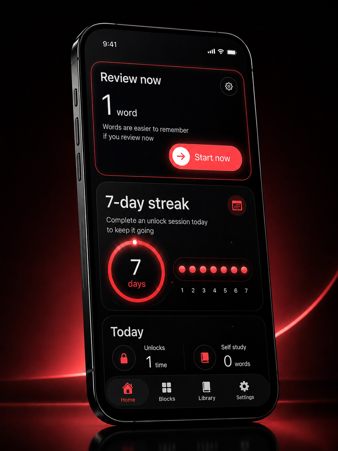LEXA app screenshot